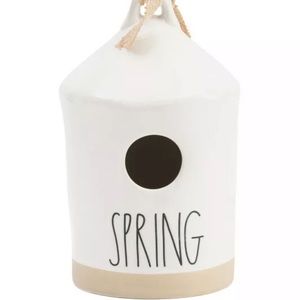 Rae Dunn SPRING Birdhouse